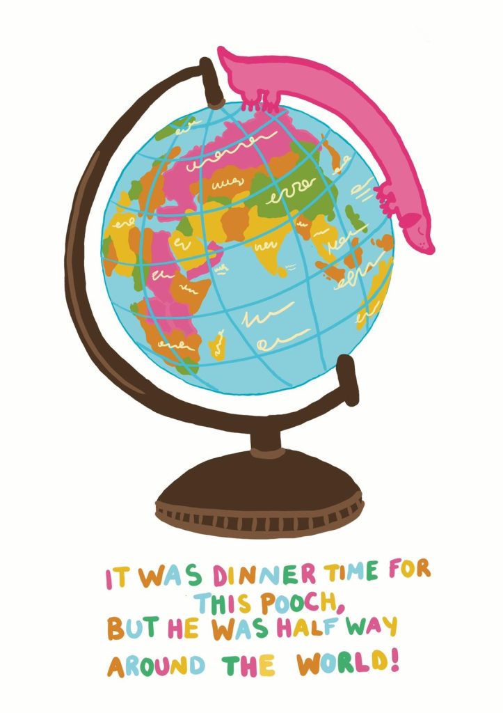 Long Dog around the World